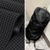100x150cm 210d Grid Waterproof Fabric Wear-Resistant Nylon Ultra-Light Cloth for Outdoor Garment Wear resistance Material Suppli