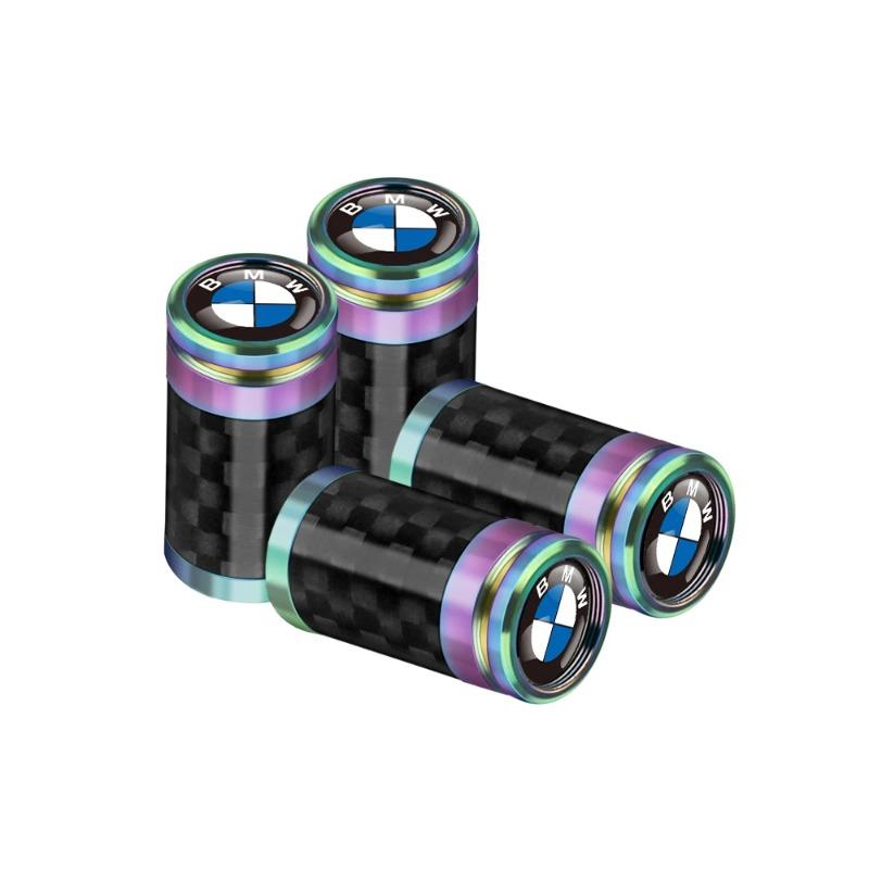 4 шт. Колпачки вентилей колес Автомобильные колпачки штоков шин Декоративные аксессуары для экстерьера Для BMW M M3 M5 F10 F30 F20 E28 E36 Performance X1 X2