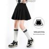 Девичья преппи белая плиссированная теннисная юбка - корейский стиль, летняя спортивная одежда для старших детей
