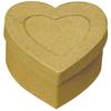 Cardboard Support To Decorate - P.W. INTERNATIONAL - Photo Heart Box - Brown - Unisex