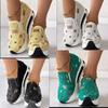 Women Shoes  Fashion Summer Casual Shoes Cutouts Mesh Canvas Hollow Breathable Thick Bottom Shoes Woman Sneakers