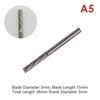 Tungsten Rotary File Hard Alloy Rotary Bur Drill Bit Engraving Cutter 3Mm Shank
