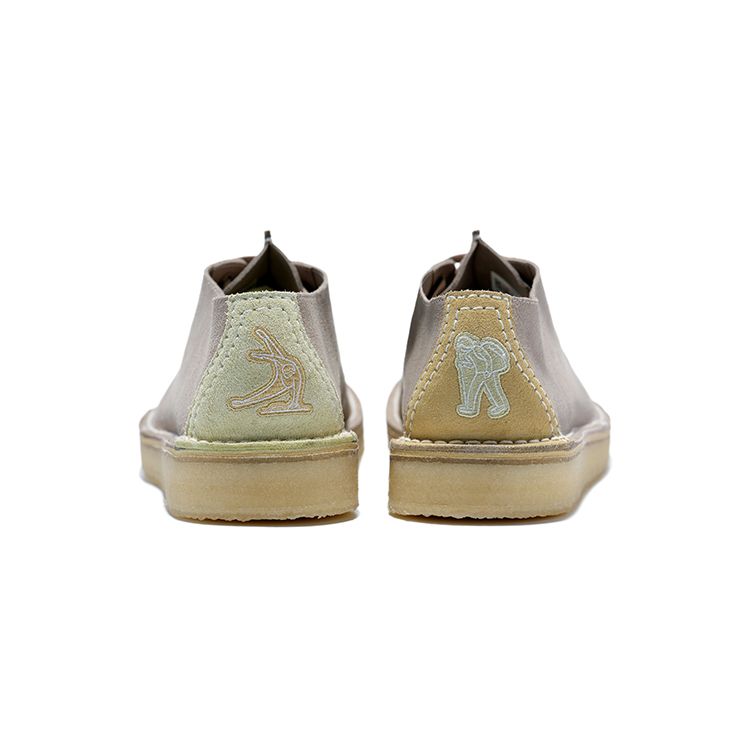 Кроссовки Clarks Originals X Li-Ning 1990 Desert Walker легкие, высокопрочные, с низким верхом, повседневные, мужские, желтые ALFS211-2