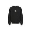 Evisu Свитшот унисекс с принтом в виде букв, с круглым вырезом, длинным рукавом, черный 2EAGNM1SW424XXCT