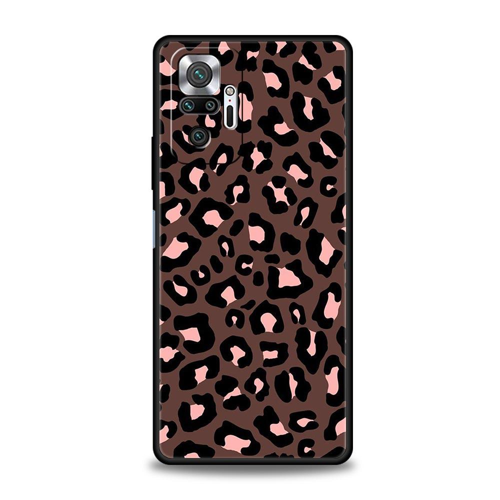Модный Чехол для Телефона с Принтом Тигра и Леопарда Для Xiaomi Redmi Note 14 13 12 Pro Plus 5G 9S 9 10 11 4G 14C 13C 12C 10C 9C 9A Мягкая Крышка