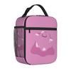 Dittoes Transform Purple blob Tote Insulated Lunch Bag Imposter Cartoon Carry Food Bags Reusable Cooler Thermal Picnic Large