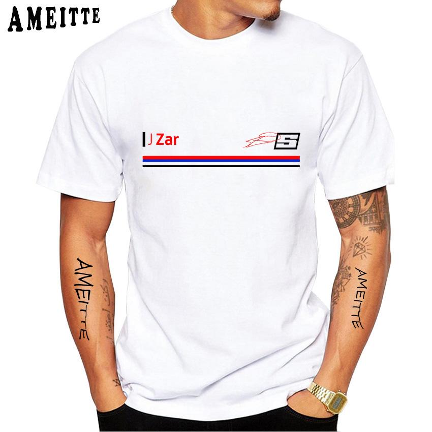 2025 Johann Zarco 5 Gp Racing Rider Tshirt New Summer Unisex Short Sleeve Moto Sport Boy Casual Tees Motorcycle White Tops