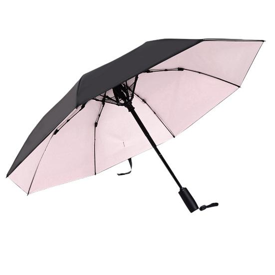 Зонт-веер с защитой от ультрафиолета, перезаряжаемый зонтик-веер для рыбалки, гольфа, пикников на пляже, активного отдыха на свежем воздухе