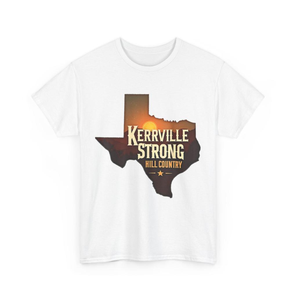 Kerrville Strong Hill Country Texas Support Texas Strong T-Shirt Mens Womens Tees Top