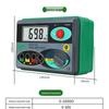 DY4100 Высокоточный цифровой измеритель сопротивления заземления и мегаомметр для обнаружения молниезащиты