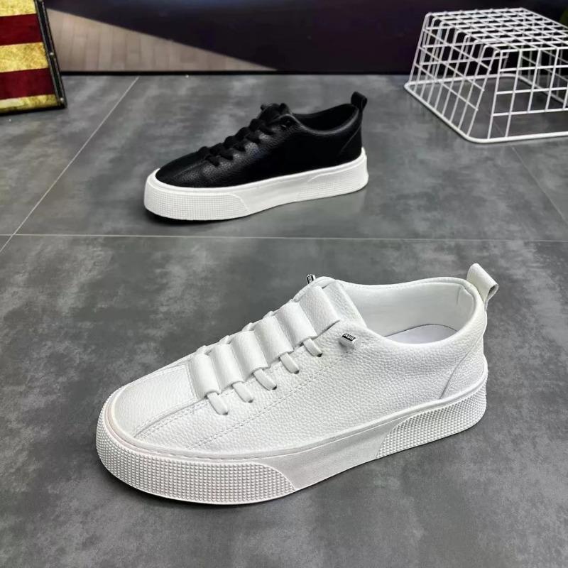 Модные мужские кроссовки Повседневная обувь Мужские балетки Zapatillas Hombre Легкая обувь из ПУ кожи Дышащая обувь Мужские белые спортивные кроссовки