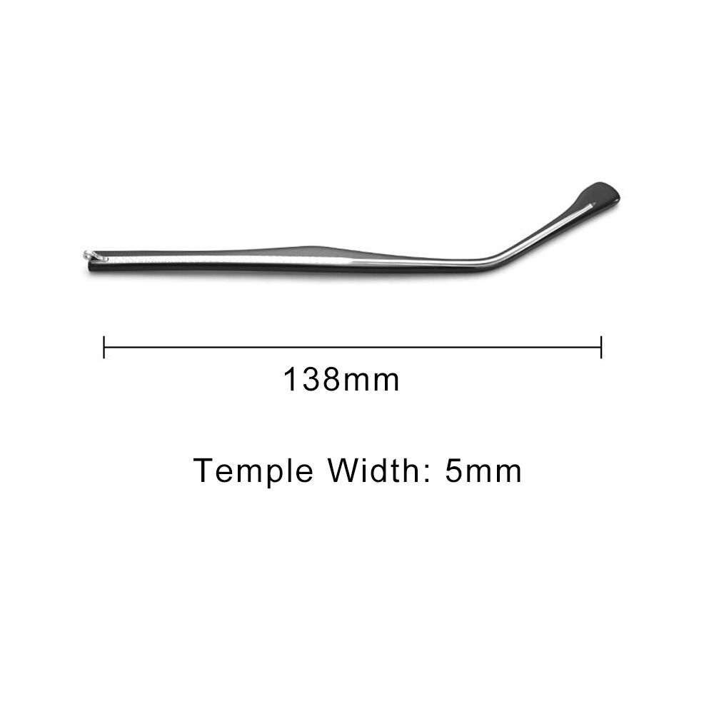 1 пара металлических противоскользящих универсальных аксессуаров для очков, сменная оправа для очков, сменная нога