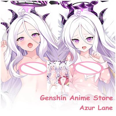 Наволочка для тела Dakimakura в стиле аниме персиковая кожа, 2WAY Dakimakura Azur Lane, наволочка для косплея, домашнее постельное белье, подарки, дропшиппинг