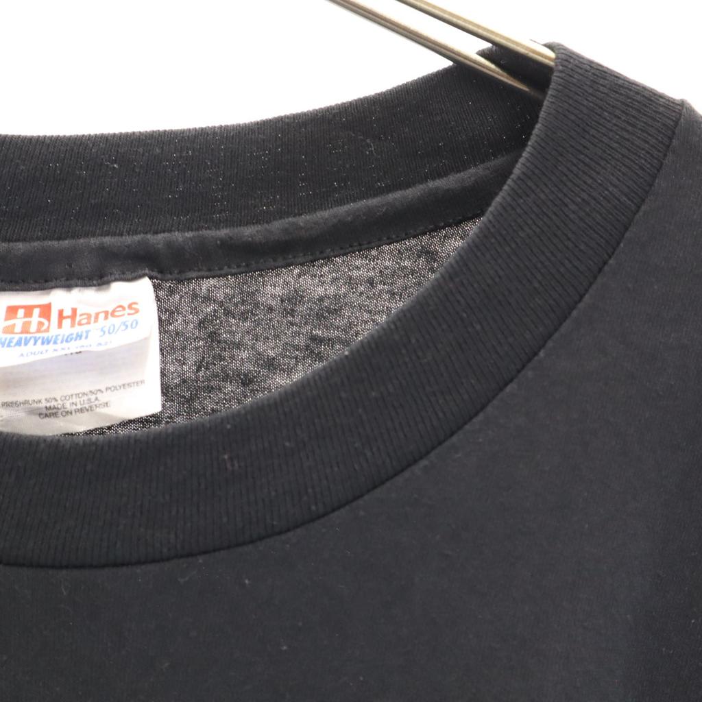 HANES 90s Made In USA Old Football COATESVILLE RED RAIDERS Short Sleeve T-shirt Men's Used