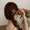 Crystal Beads Hair Clip Korean Style Headwear Rhinestone Hairpin Female Hair Accessories