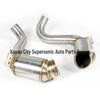 Benz GLE63 AMG Exhaust Pipe Mod with Stainless Steel Intake Manifold