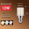Super Bright LED Energy-Saving Screw-In Light Bulb - E27/E14 Tri-Color Corn Light