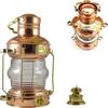 Copper Anchor Oil Lamp Nautical Maritime Ship Lantern Boat Light