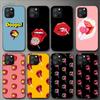 Сексуальный чехол для телефона с леденцом с красными губами для Iphone 11 12 Mini 13 14 Pro Xs Max X 8 7 6s Plus 5 Se Xr Shell