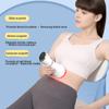 Электрический ручной массажер для живота Bianstone, разминающий вибрационный массаж всего тела, согревающий желудок, портативный инструмент для красоты, здоровый подарок