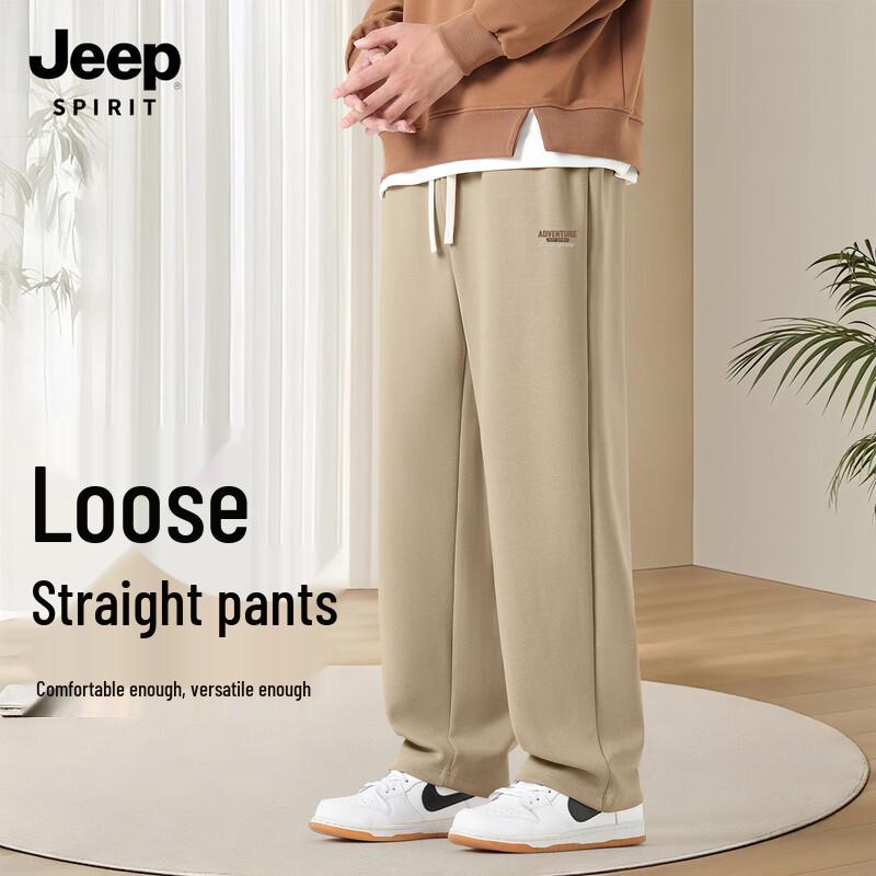 JEEP SPIRIT Men's 2025 Spring/Autumn Adventure Casual Pants