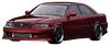 Ignition Model VERTEX JZX100 Chaser Red Metallic Finished Product 1/18