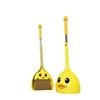 Kids' Mini Broom and Dustpan Set: Baby-Friendly Toy for Sweeping and Mopping