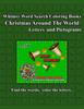 Книга Whimsy Word Search, Christmas Around the World, Letters and Pictograms
