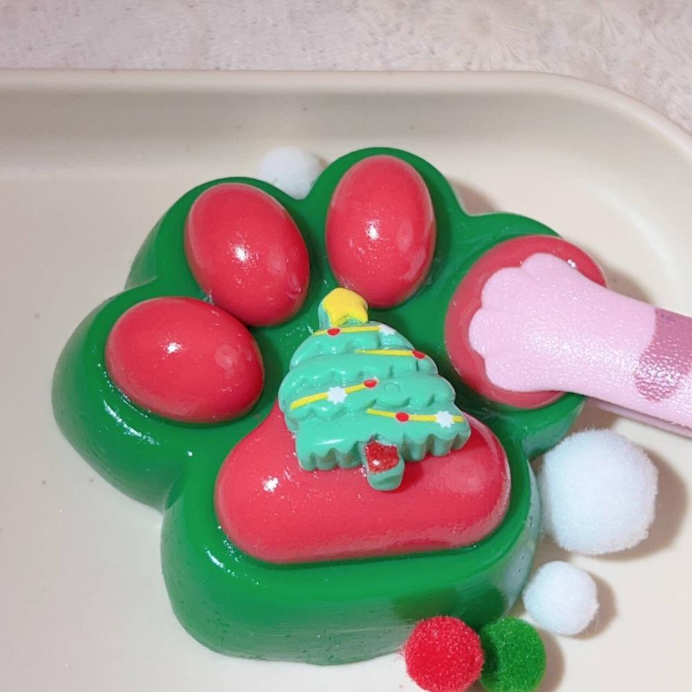 Игрушки для снятия стресса с кошачьей лапки TPR, игрушка для снятия стресса на елку, новая игрушка для снятия стресса и сжатия