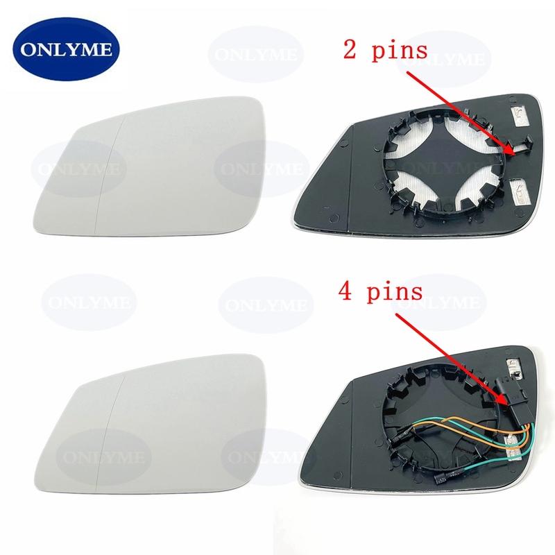 Car Wide Angle Heated 4P / 2P Mirror Glass For BMW F01 F02 F03 F04 F06 F07 F10 F11 F12 F13 F18 F20 21 22 30 31 32 33 34 35