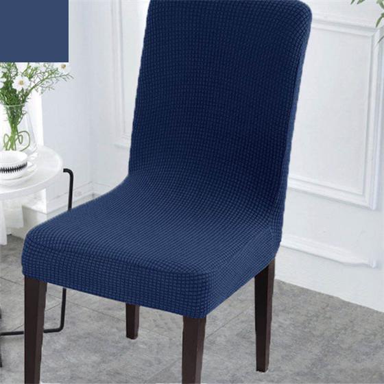 Вязаный чехол на стул, съемный антигрязный чехол на сиденье, протектор стула для вечеринки, домашнего декора