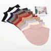 2024 New Modal Cotton False Collar Ring Scarf Women Detachable Turtleneck Neck Scarf Solid Color Neck Cover Fake Collar