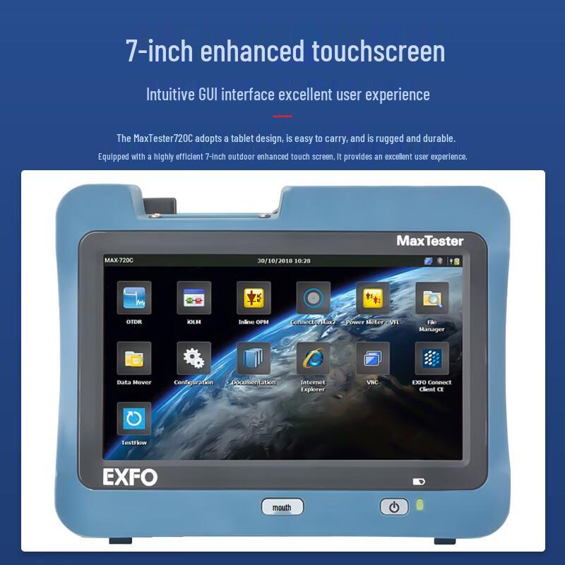EXFOMAX-720D Imported OTDR Optical Fiber Tester