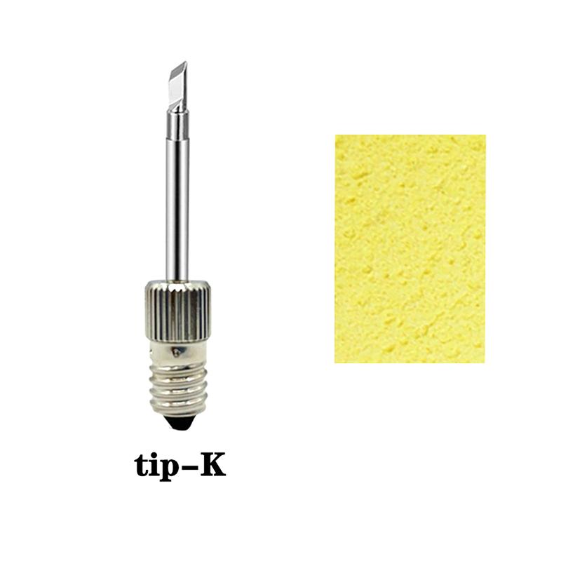 1Pcs Wireless Battery Soldering Iron Head Soldering Iron Tip E10 Interface Welding Tips Usb Soldering Tip Soldering Tools Set