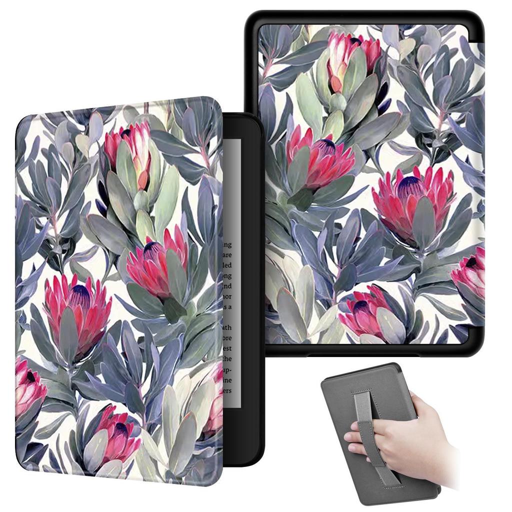 «Многоцветный защитный кожаный чехол Kindle 2024 для электронной книги 11-го поколения»