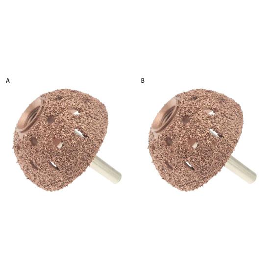 1 Set Tire Buffing Wheel Bowl with Holes Professional Car Tire Repair Grinding Head Workshop Supply