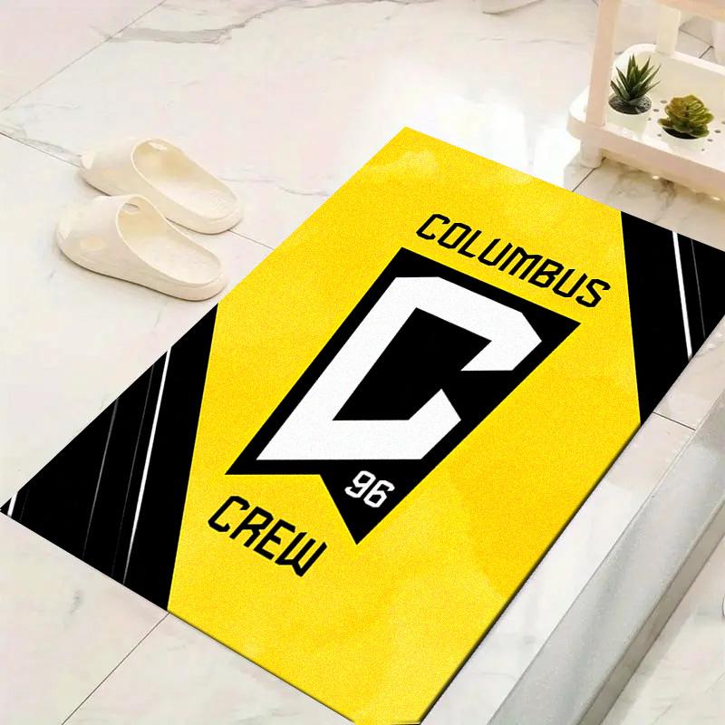 Ковер Columbus Crew FC для гостиной, спальни, дома, дивана, игровая нескользящая напольная подстилка для детей