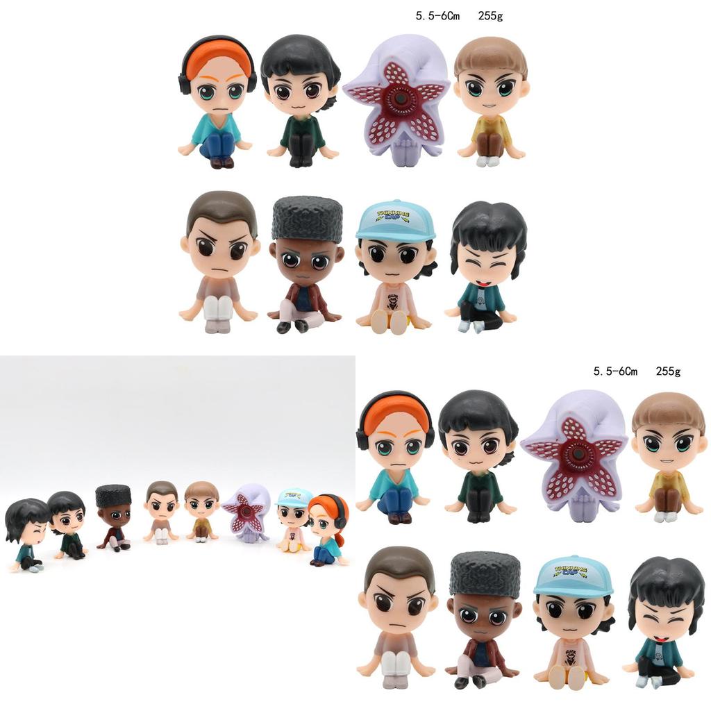 Набор Коллекционных Фигурок Stranger Things ПВХ Игрушечные Модели Для Фанатов И Декора