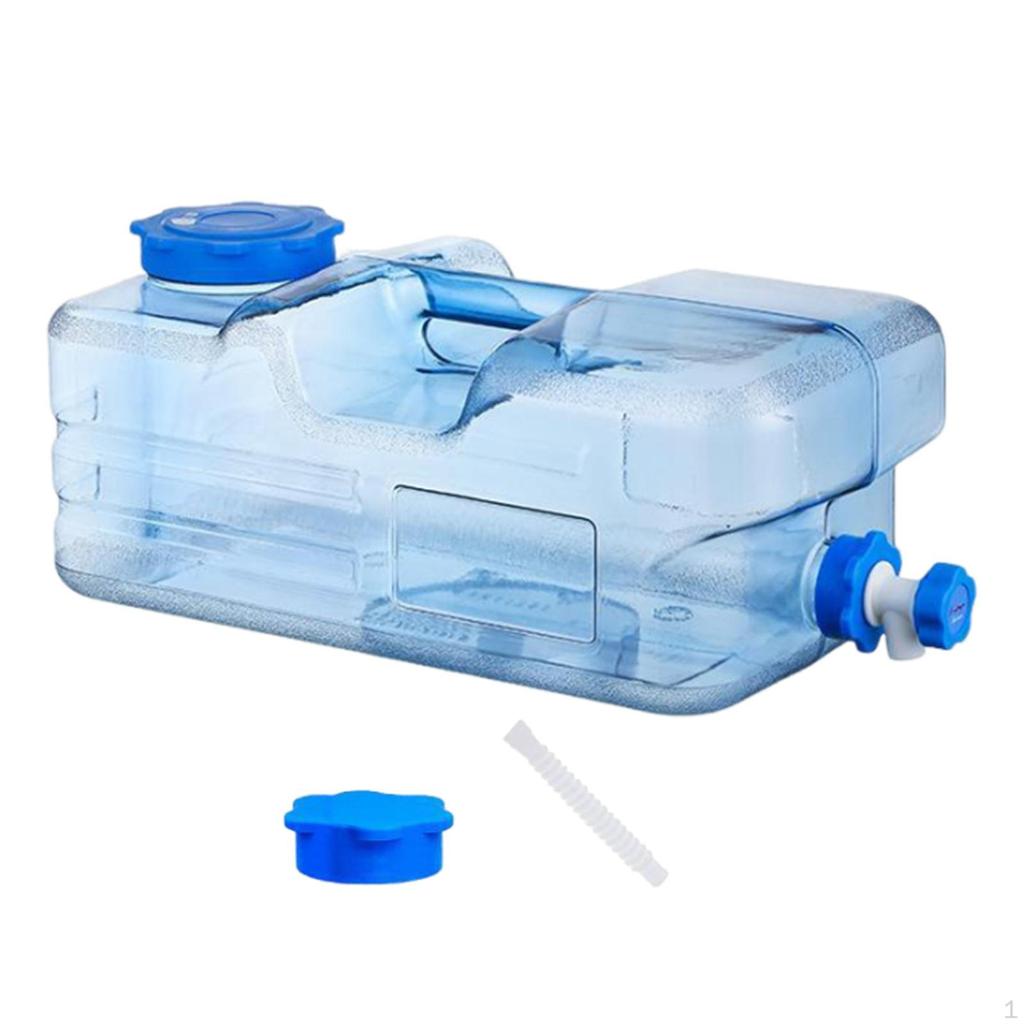 Кемпинговый контейнер для воды, бак-переноска с завинчивающейся крышкой, кувшин для хранения