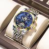 Новые классические мужские механические часы Tourbillon швейцарского производства, календарь, полностью автоматические, водонепроницаемые, многофункциональные, скелетон, люминесцентные, агрессивный дизайн