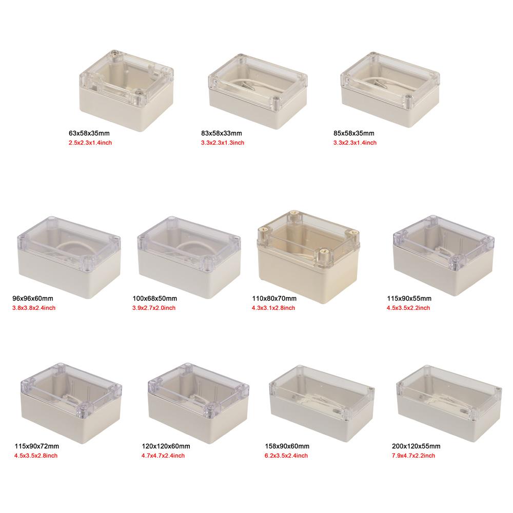 Instrument Housing Case Outdoor Accessories Electrical Project Boxes Plastic Junction Box