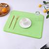 Microfiber Drying Mat Super Absorbent Quick-Dry Dish Drying Pad for Kitchen Countertop Heat Resistant Dining Table Mat for Pots Pans Cups