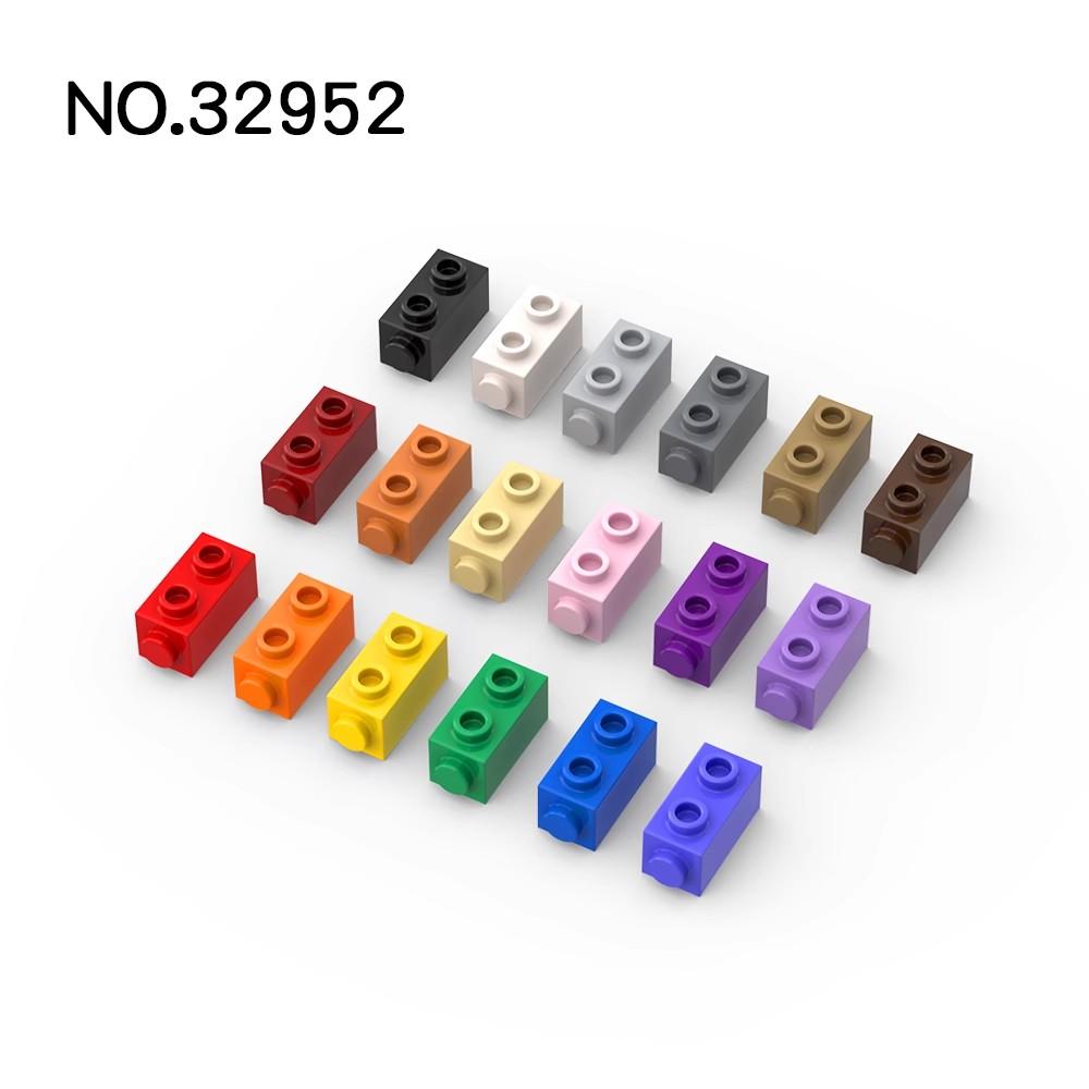 20 шт. Детали MOC 32952 Кирпич Модифицированный 1 x 1 x 1 2/3 Совместимые Кирпичики DIY Сборка Строительные Блоки Частицы Детская Головоломка Игрушка Подарок