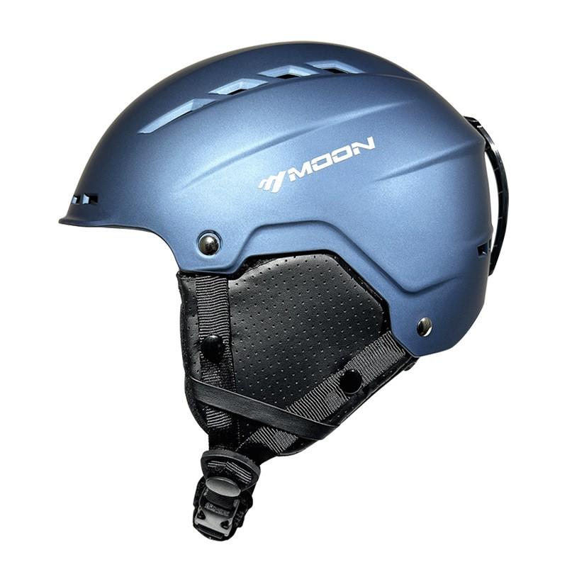 Professional Ski Helmet Asian Head Shape Adults Unisex Snowboard With Integrated Goggle System ABS Material