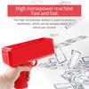 Electric Money Shooter Toy Battery Powered Handheld Fake Cash Scatter Make Money Rain Toy Weddings Party Club Events Automatic Money Thrower Toy