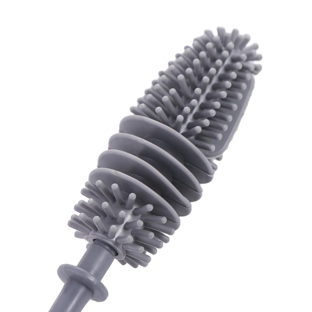 Бесконечная щетка для мытья стеклянных чашек, многофункциональная силиконовая щетка для молочных бутылочек, бутылка для напитков