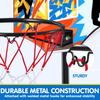 JOYFY 2.8-6.2 Ft Adjustable Kids Basketball Hoop with 4 Balls Toddler Indoor Outdoor Basket Ball Game Set for Boys Girls