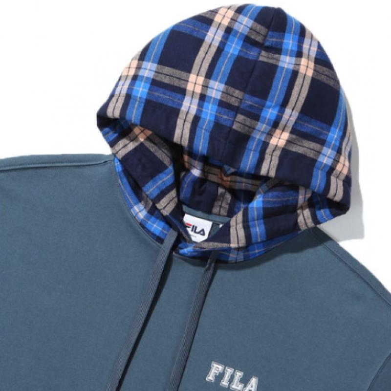 Fila Men S Check Color Hoodie fS2pod4106x Sbe