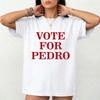 Футболка с надписью Vote For Pedro, смешная, поп, ретро, мем Наполеон Динамит
