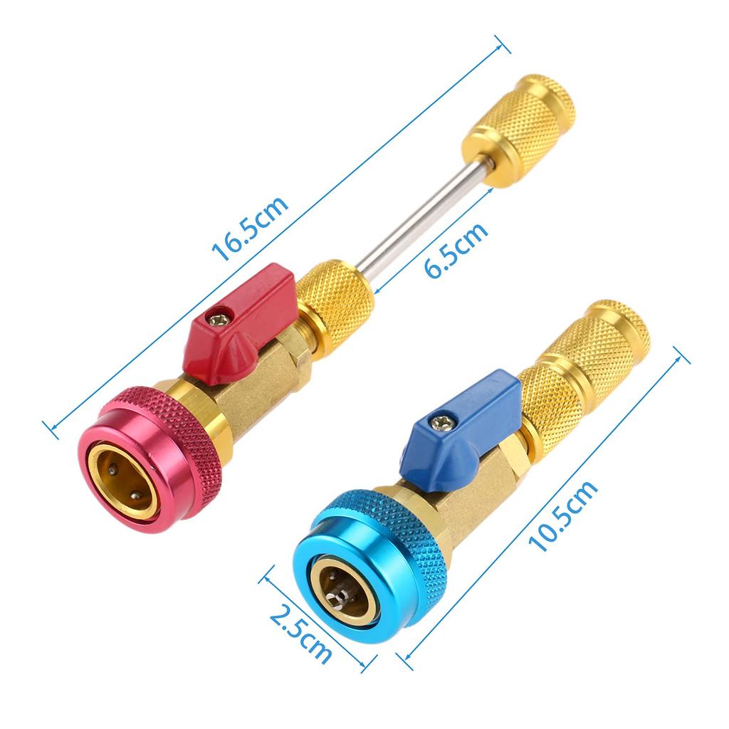 Сердечник клапана R134A Высокое Низкое Давление Быстросъемный Инструмент для Установки для R134A Инструмент для Снятия Сердечника Клапана Кондиционера
